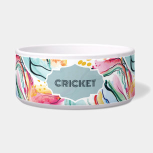 春カラー抽象芸術カラフル背景 ボウル