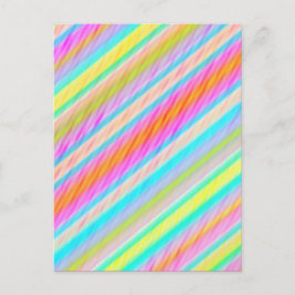 春カラー数々のスレッドデジタルアートはがき2 ポストカード