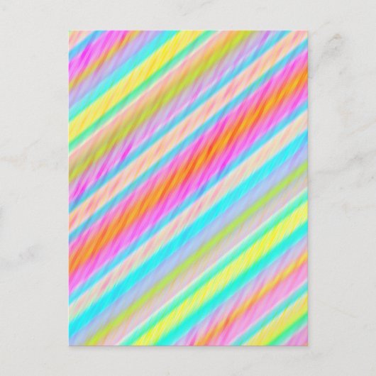 春カラー数々のスレッドデジタルアートはがき2 ポストカード (正面)