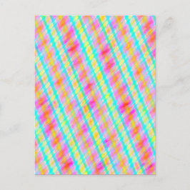 春カラー数々のスレッドデジタルアートはがき ポストカード