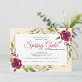 春ガラファンドレイザーウォーターカラーフローラ 招待状 (スタンド正面)