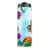 春ガーデンお洒落ファンタジーアート タンブラー (正面)