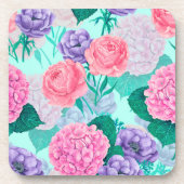 春ガーデンウォーターカラー2 コースター (正面)