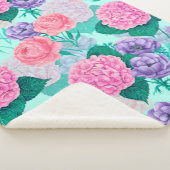 春ガーデンウォーターカラー2 シェルパブランケット (3/4)