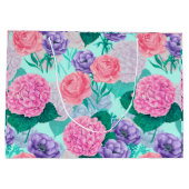 春ガーデンウォーターカラー2 ラージペーパーバッグ (裏面)