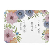 春ガーデンウォーターカラー マグネット (横)