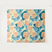 春ガーデンウォーター色 タペストリー (正面(横))