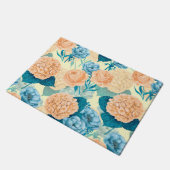 春ガーデンウォーター色 ドアマット (アングル)