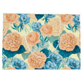 春ガーデンウォーター色 ラージペーパーバッグ (裏面)