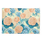 春ガーデンウォーター色 枕カバー (裏面)