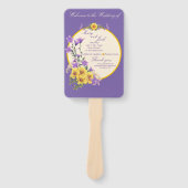 春ガーデンコレクションクリーム ハンドファン (正面)