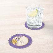 春ガーデンコレクションクリーム ペーパーコースター (インサイチュ)