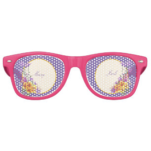 春ガーデンコレクションクリーム レトロサングラス