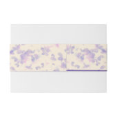 春ガーデンコレクションクリーム 招待状ベリーバンド (裏面例)