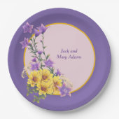 春ガーデンコレクション ペーパープレート (正面)