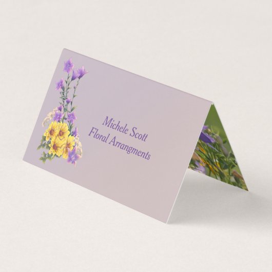 春ガーデンコレクション 名刺 (正面)