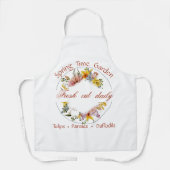 春ガーデンサイン園芸 エプロン (正面)