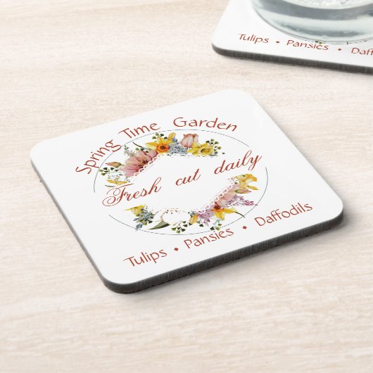 春ガーデンサイン コースター (左側)