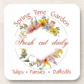 春ガーデンサイン コースター (正面)
