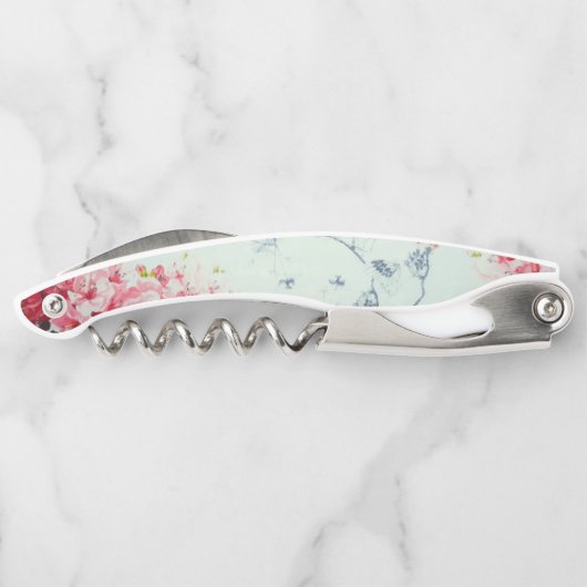 春ガーデンバタフライブルゴーニュフローラ開花 ソムリエナイフ (裏面)