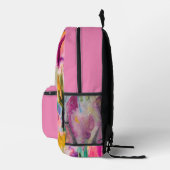 春ガーデンバックパックとピンクポケット プリントバックパック (右)