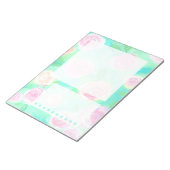 春ガーデンフローラメモ帳（大） ノートパッド (アングル)