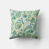 春ガーデンペイズリー クッション (裏面)