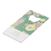 春ガーデンボホフローラ クレジットカード栓抜き (正面アングル)