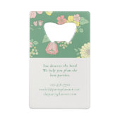 春ガーデンボホフローラ クレジットカード栓抜き (裏面)