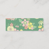 春ガーデンボホフローラ スキニー名刺 (裏面)