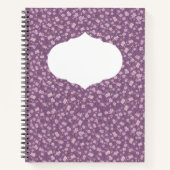 春ガーデンマザーの日アジアの花日本の ノートブック (正面)