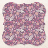 春ガーデンマザーの日アジアクレー中国のン ペーパーコースター (正面)