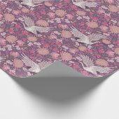 春ガーデンマザーの日アジアクレー中国のン ラッピングペーパー (角)