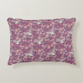 春ガーデンマザーズデイアジアンクレーンファ中国のイル アクセントクッション (正面)