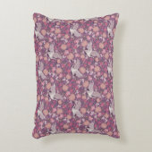 春ガーデンマザーズデイアジアンクレーンファ中国のイル アクセントクッション (正面(垂直))