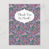 春ガーデンマザーズデイポピー日本のズファン ポストカード (正面)