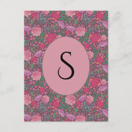 春ガーデンマザーズデイ日本の紙提灯 ポストカード