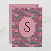 春ガーデンマザーズデイ日本の紙提灯 ポストカード (正面/裏面)