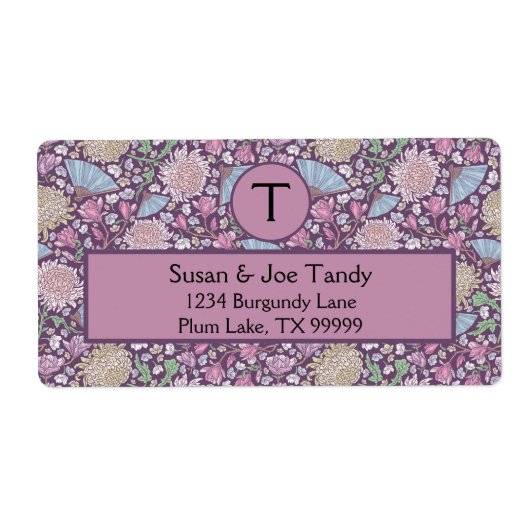 春ガーデンマザーズデイ菊ムームジャパン ラベル (正面)