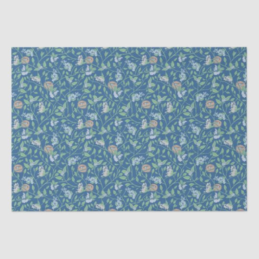 春ガーデンマザーデイロビンネストクイーンアンレース 薄葉紙 (正面)