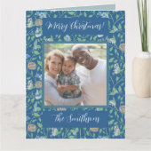 春ガーデンマザーデイロビンネスト写真 カード (正面)