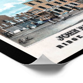 春ガーデンマーブルワークスフィラデルフィアPAプリント ポスター (角)