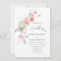 春ガーデンワイルドフラワーピンク結婚ホワイト