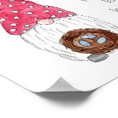 春ガーデン格言 ポスター (角)