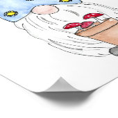 春ガーデン格言 ポスター (角)