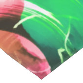 春ガーデン赤面ピンクローズフラワーズ開花 テーブルクロス (アングル)