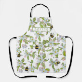春ガーデン開花と（昆虫）マルハナバチ エプロン (正面)