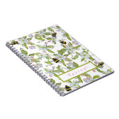 春ガーデン開花と（昆虫）マルハナバチ ノートブック (右側)