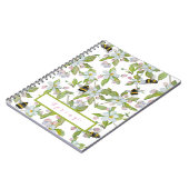 春ガーデン開花と（昆虫）マルハナバチ ノートブック (左側)