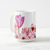 春ガーデン開花 コーヒーマグカップ (正面左)